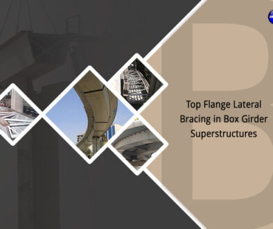 Top lateral bracing in box girders superstructures